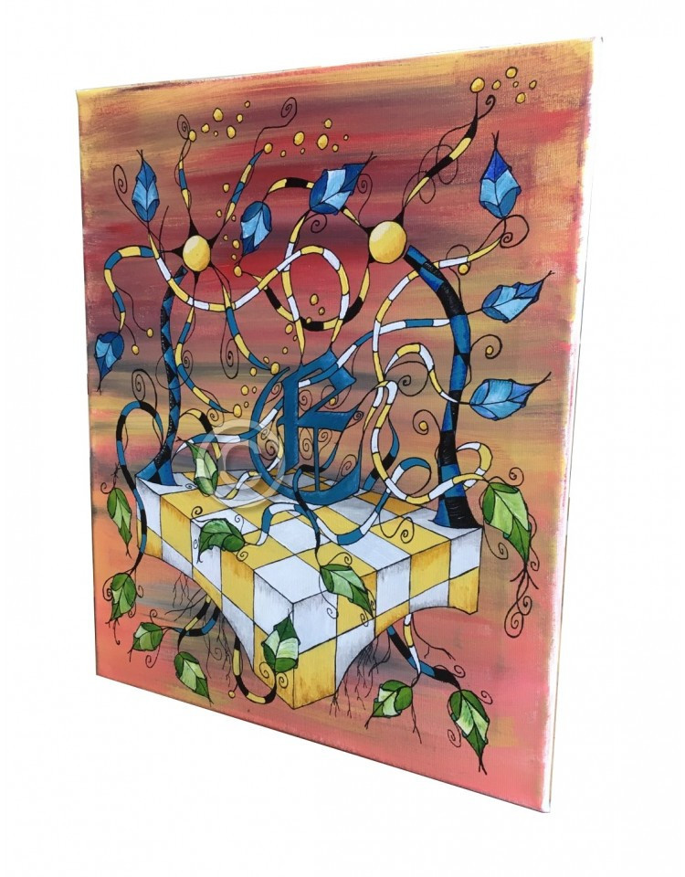 TABLEAU ARTISTE PEINTRE SAINT ASTIER