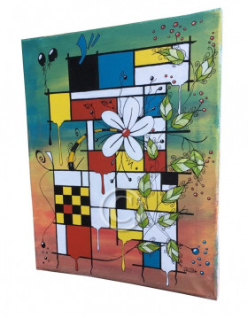 TABLEAU STREET ART ARTISTE PEINTRE PERIGUEUX PERIGORD DORDOGNE BERGERAC
