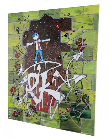 TABLEAU ARTISTE GRAFFEUR DORDOGNE