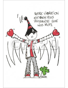 Affiche Kipoulou "Notre Vibration" - PK29