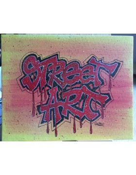 Carton Entoilé Graffiti "Street-Art" PK29