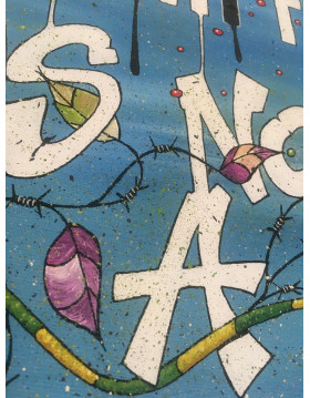 TOILE GRAFFITI IS NOT A CRIME