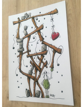 Grognou l'Architecte - L'Amour