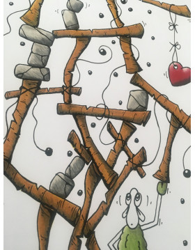 Grognou l'Architecte à la noix. Mout'mout du Périgord.