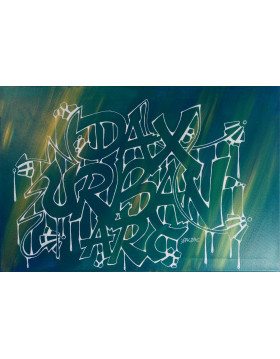 TABLEAU Graffiti-Art "DAX" PK29