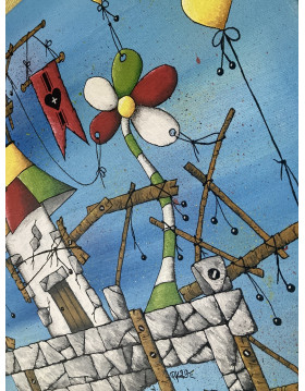 Tableau Grognou l'architecte, Plus d'amour sur la route