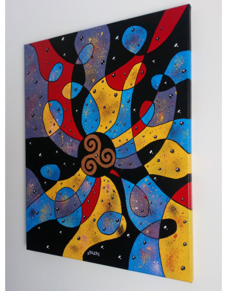 TABLEAU CELTIC TRISKELL BRETAGNE